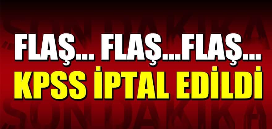 ÖSYM Başkanı Duyurdu! KPSS İptal Edildi