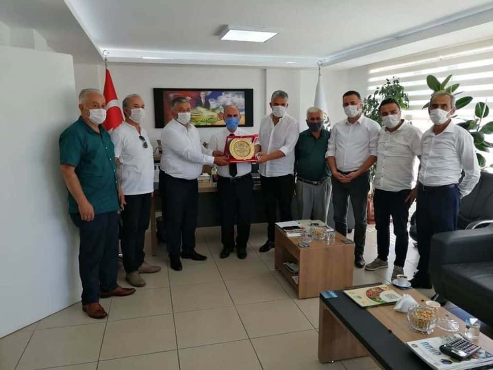 Ziraat Odası Başkanları TMO’yu Ziyaret Etti