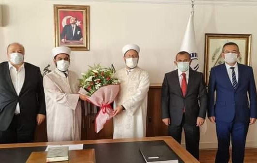 ALİ ERBAŞ ORDU MÜFTÜLÜĞÜ'NDE CÜBBE TÖRENİNE KATILDI