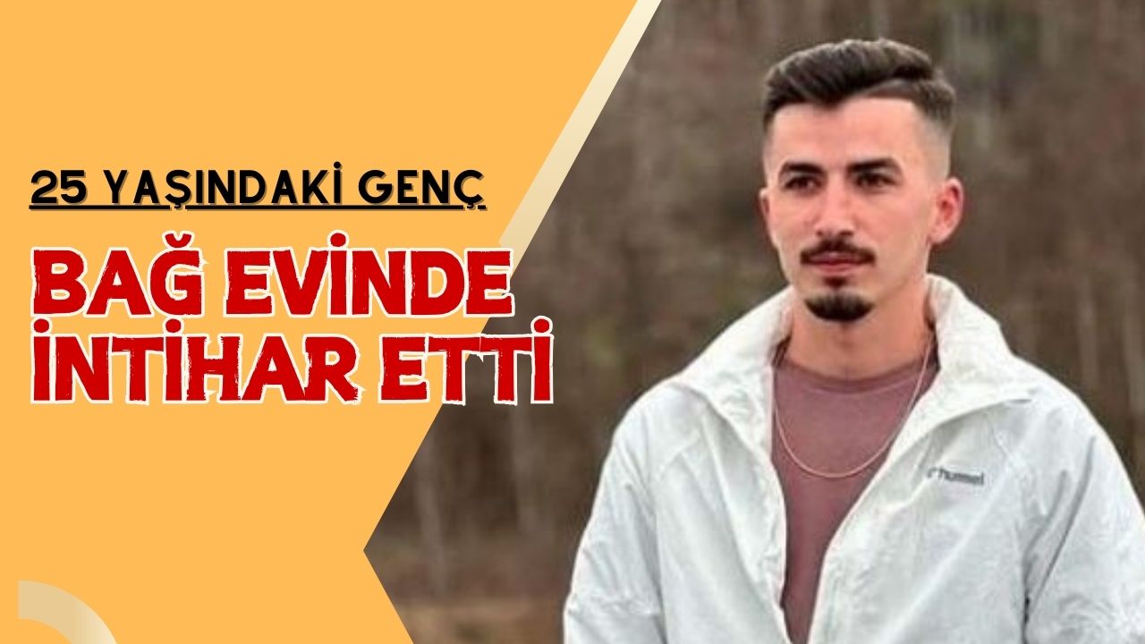 Niksar’da Genç Adamın Acı Sonu: Bağ Evinde İntihar Etti