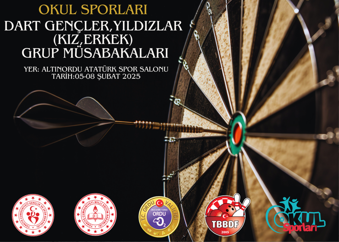 DART HEYECANI ORDU’DA BAŞLIYOR