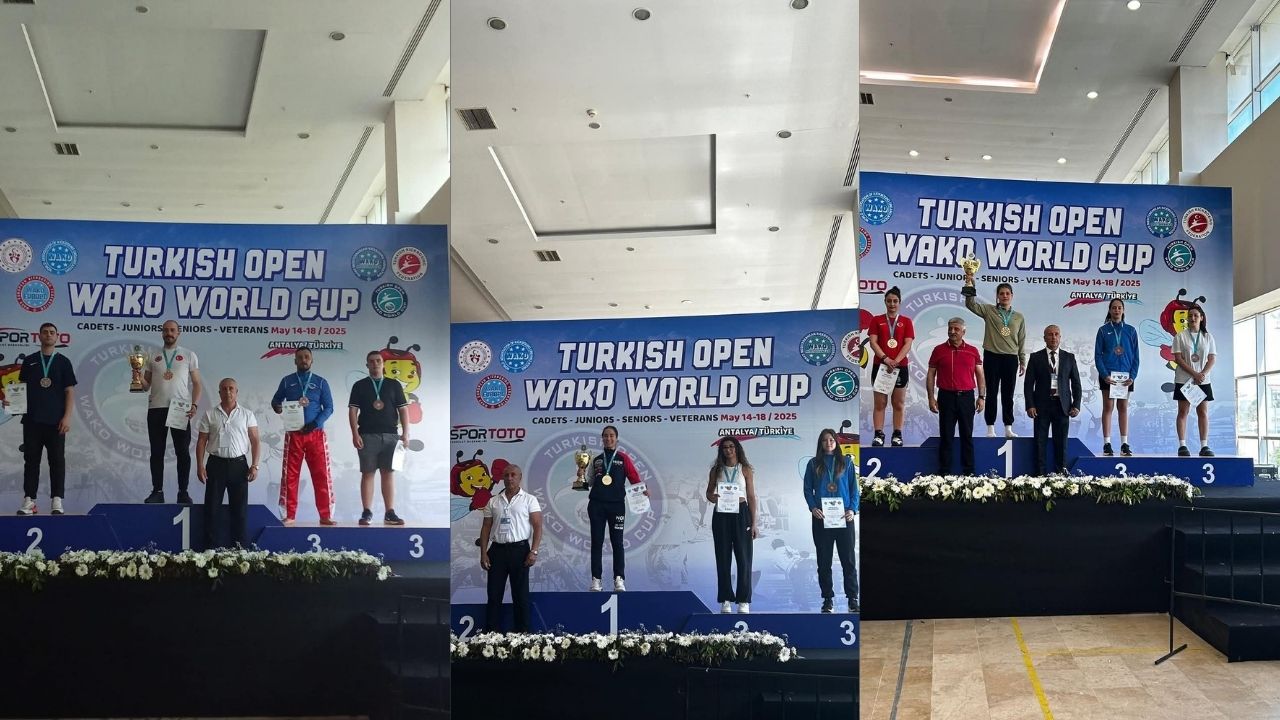 Ordu’ya 3 Madalya Birden: Kick Boksçular Dünya Üçüncüsü Oldu