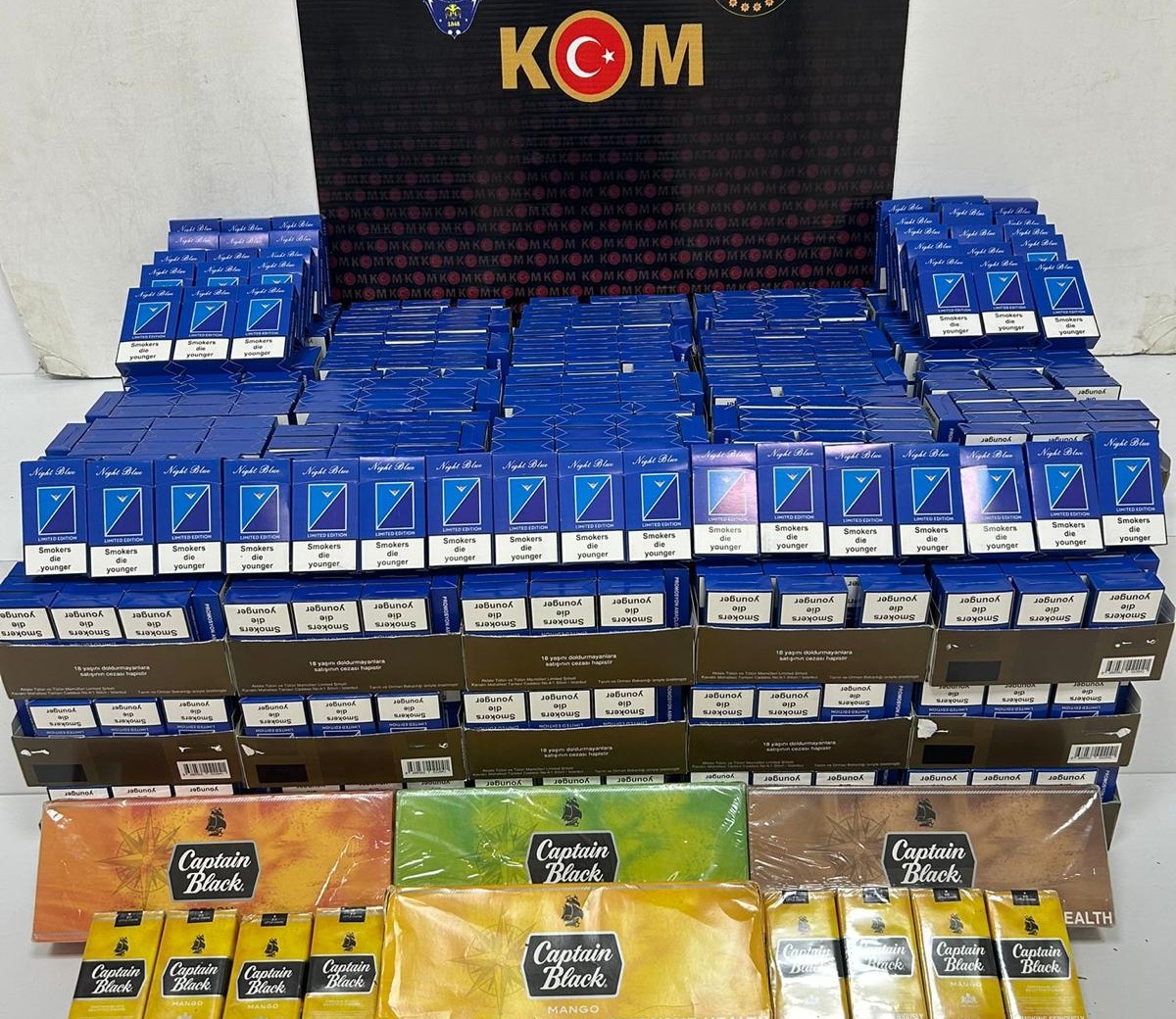 Fatsa’da Kargoda Kaçak Sigara Ve Makaron Ele Geçirildi