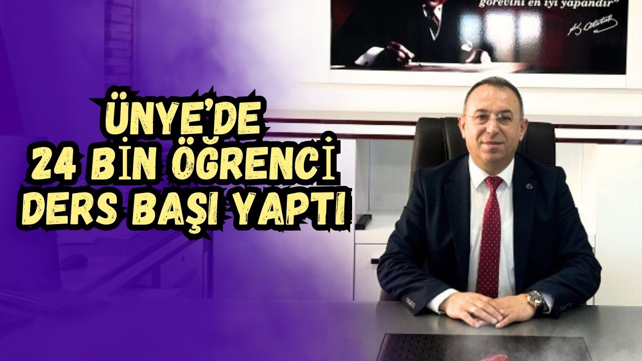 Ünye Yeni Eğitim Yılına Tekli Eğitimle Başladı
