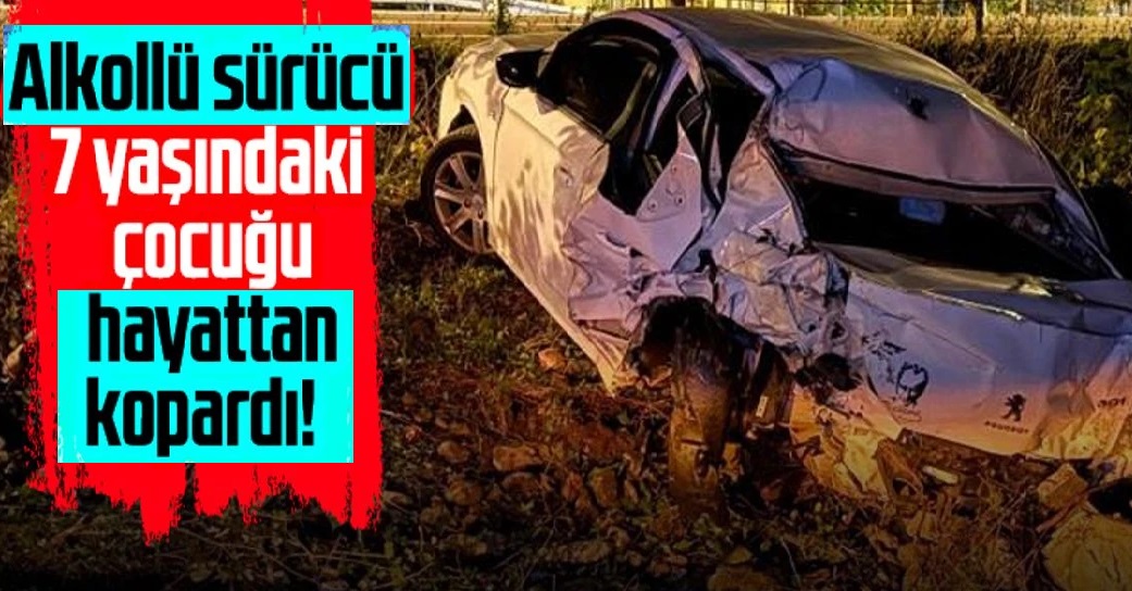 Ünye’de Alkollü Sürücülerin Karıştığı Trafik Kazasında 7 Yaşındaki Çocuk Hayatını Kaybetti