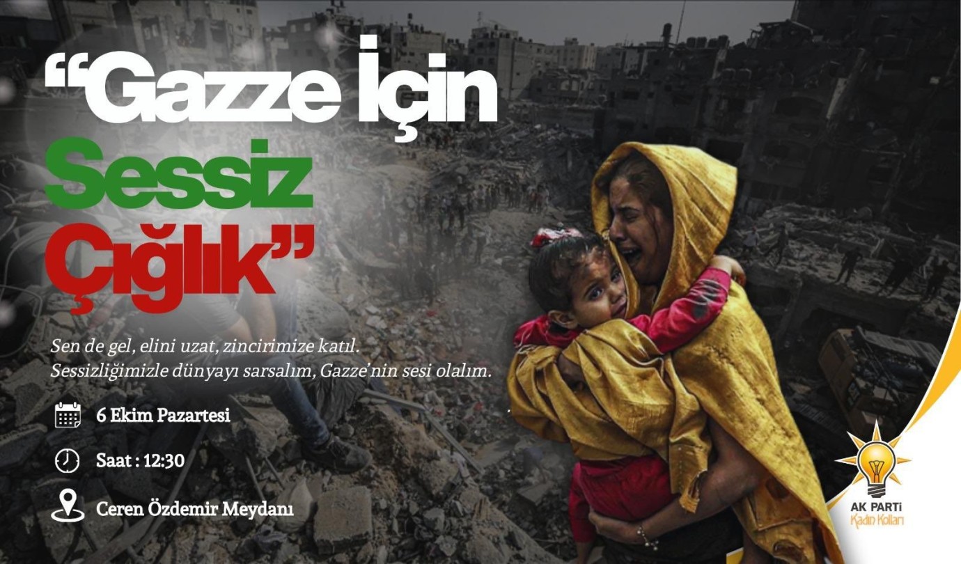 Ordu’da Gazze İçin Sessiz Çığlık: Kadınlar El Ele Verecek