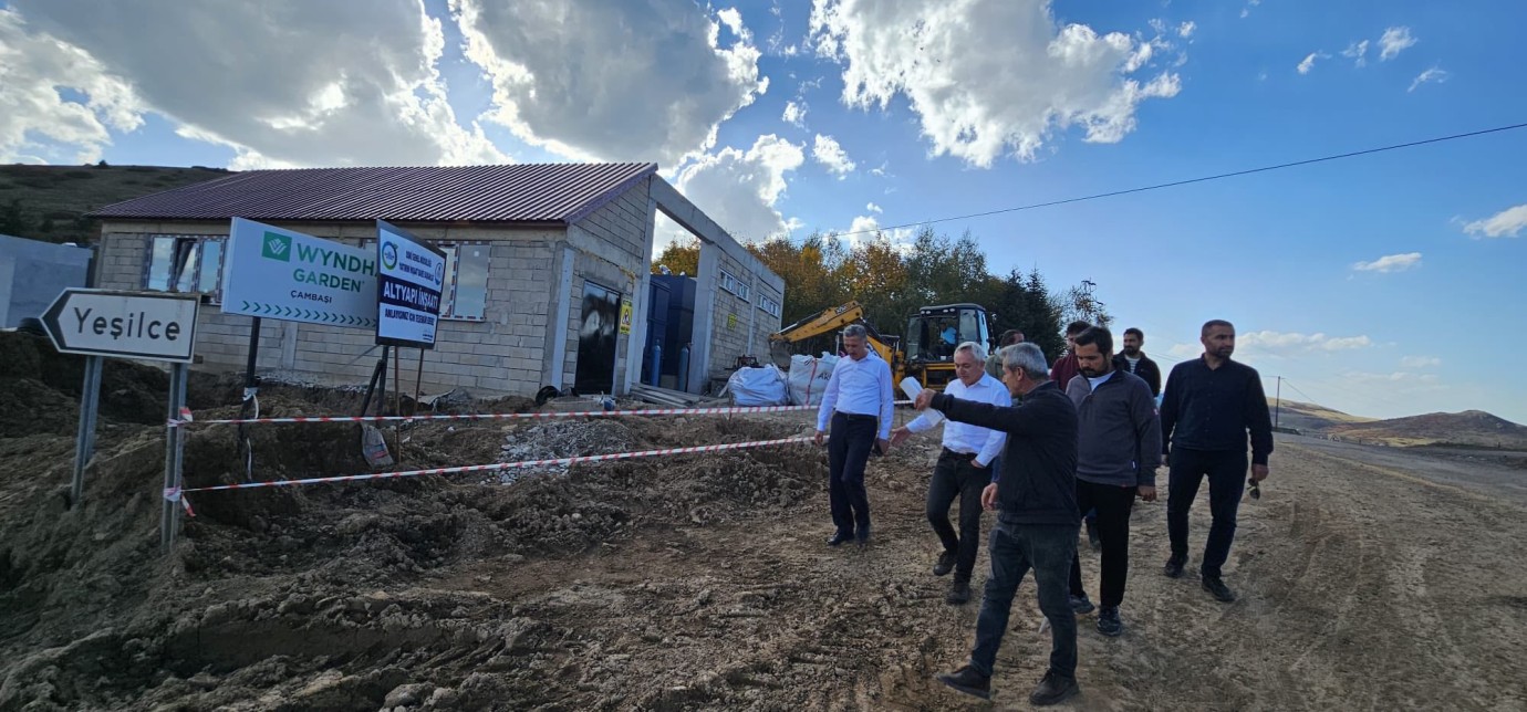 Çambaşı Yaylası İçme Suyu Arıtma Tesisi İnşa Ediliyor