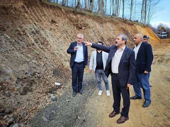 Akkuş’ta Beton Santrali İçin Çalışmalar Sürüyor