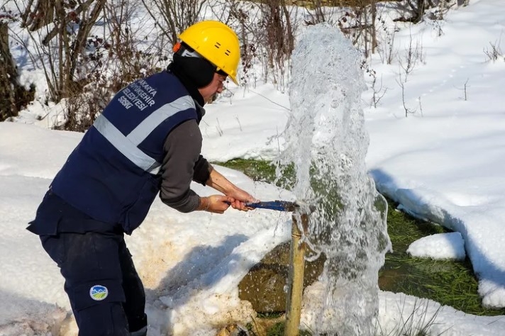 Sakarya'da Kış Koşullarına Karşı Altyapı Hatları Güvende