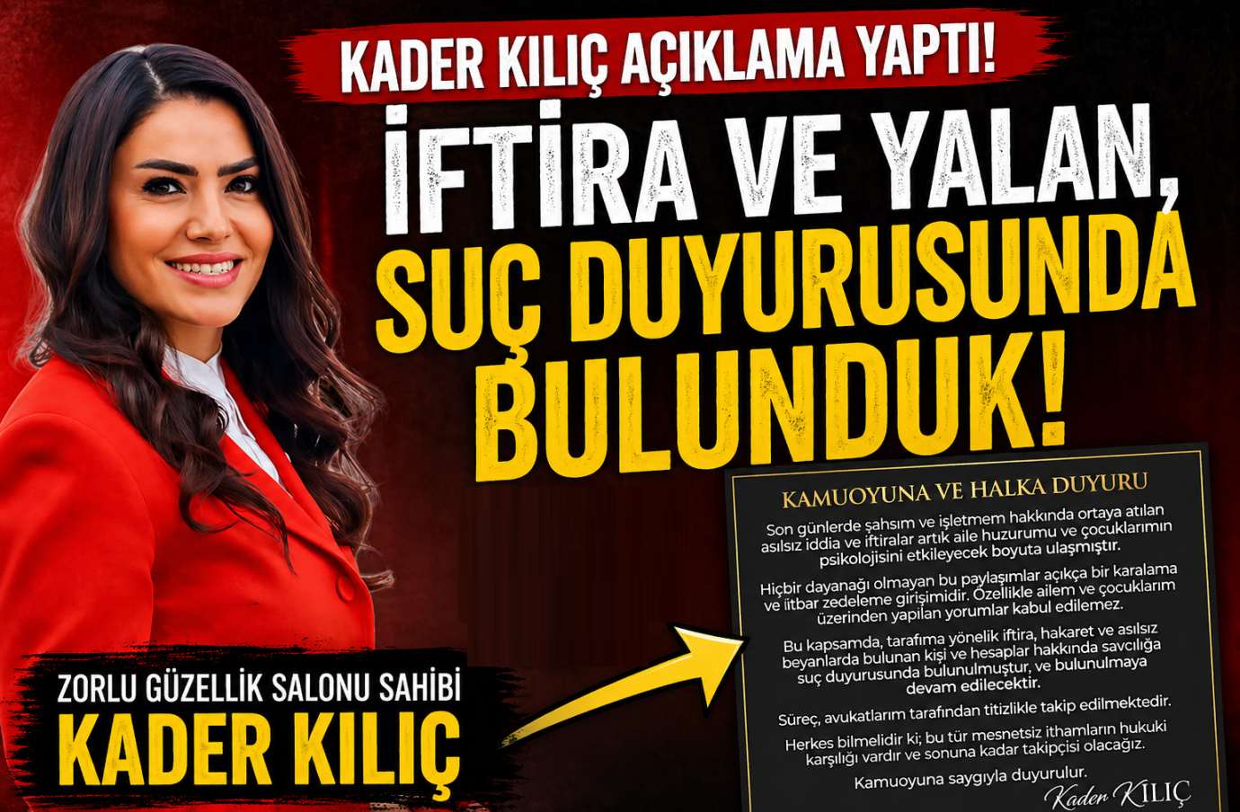 Altınordu’da Güzellik Salonu Sahibinden İddialara Sert Tepki