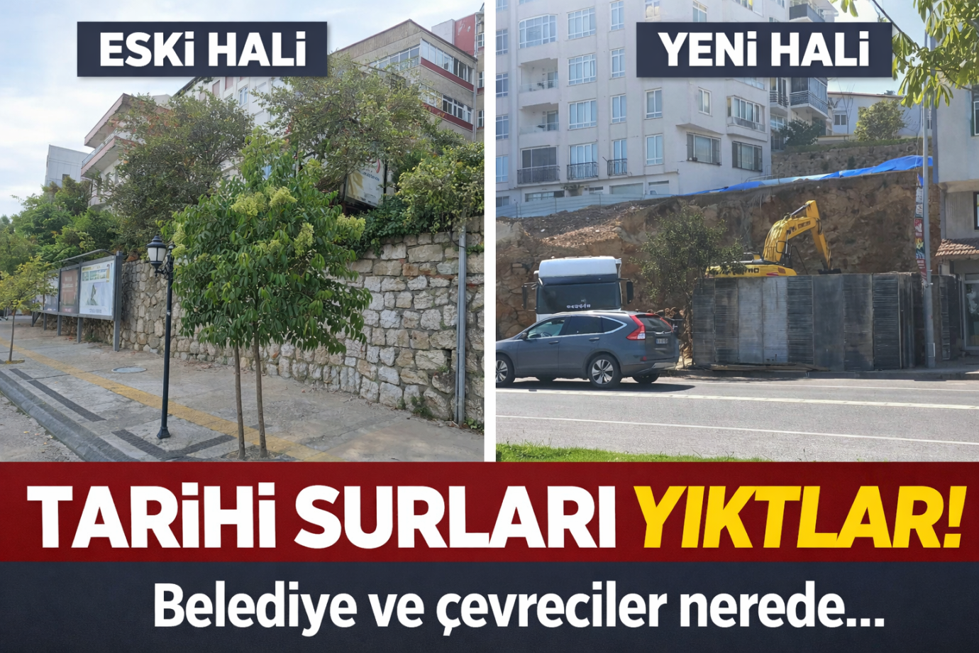 Ünye Sahilinde Tarih Sessizce Yok Ediliyor!