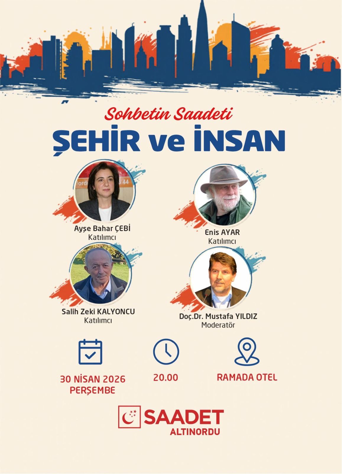Ordu’da “Şehir ve İnsan” Buluşması