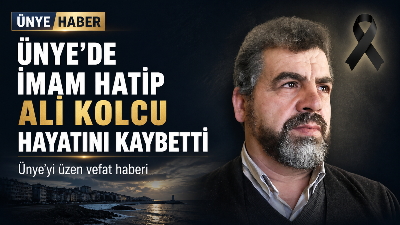 Ünye’de İmam Hatip Ali Kolcu Hayatını Kaybetti