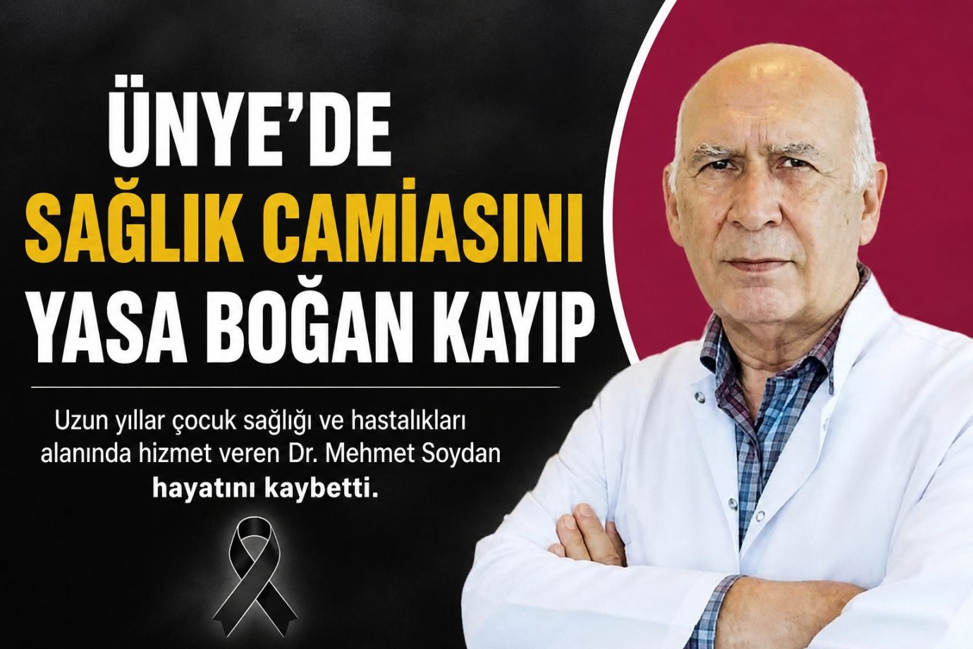 Dr.Mehmet Soydan Hayatını Kaybetti