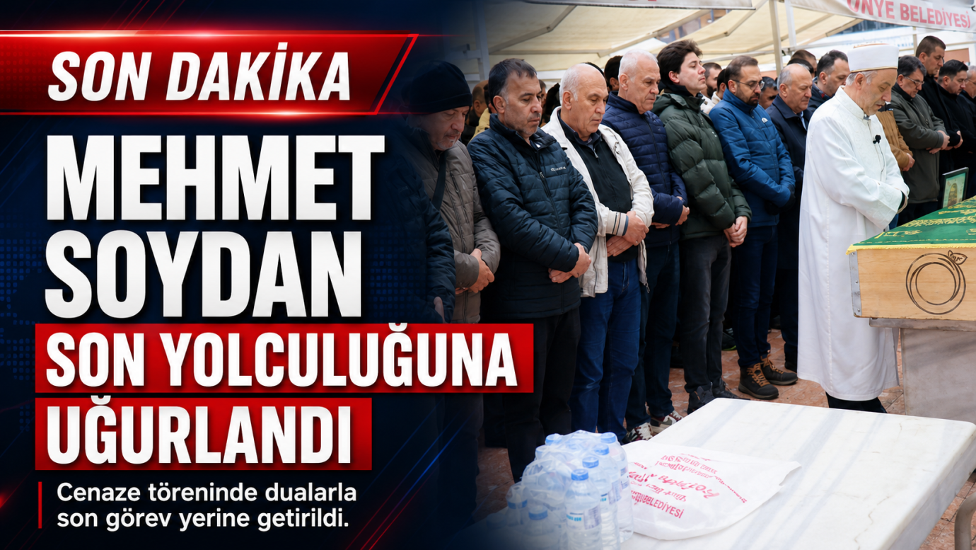 Doktor Mehmet Soydan Son Yolculuğuna Uğurlandı