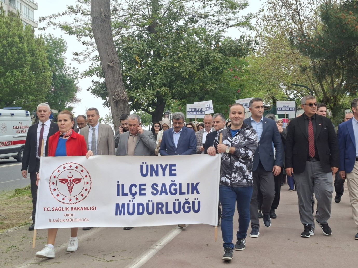 Ünye Sahilinde Sağlık İçin Adımlar Atıldı