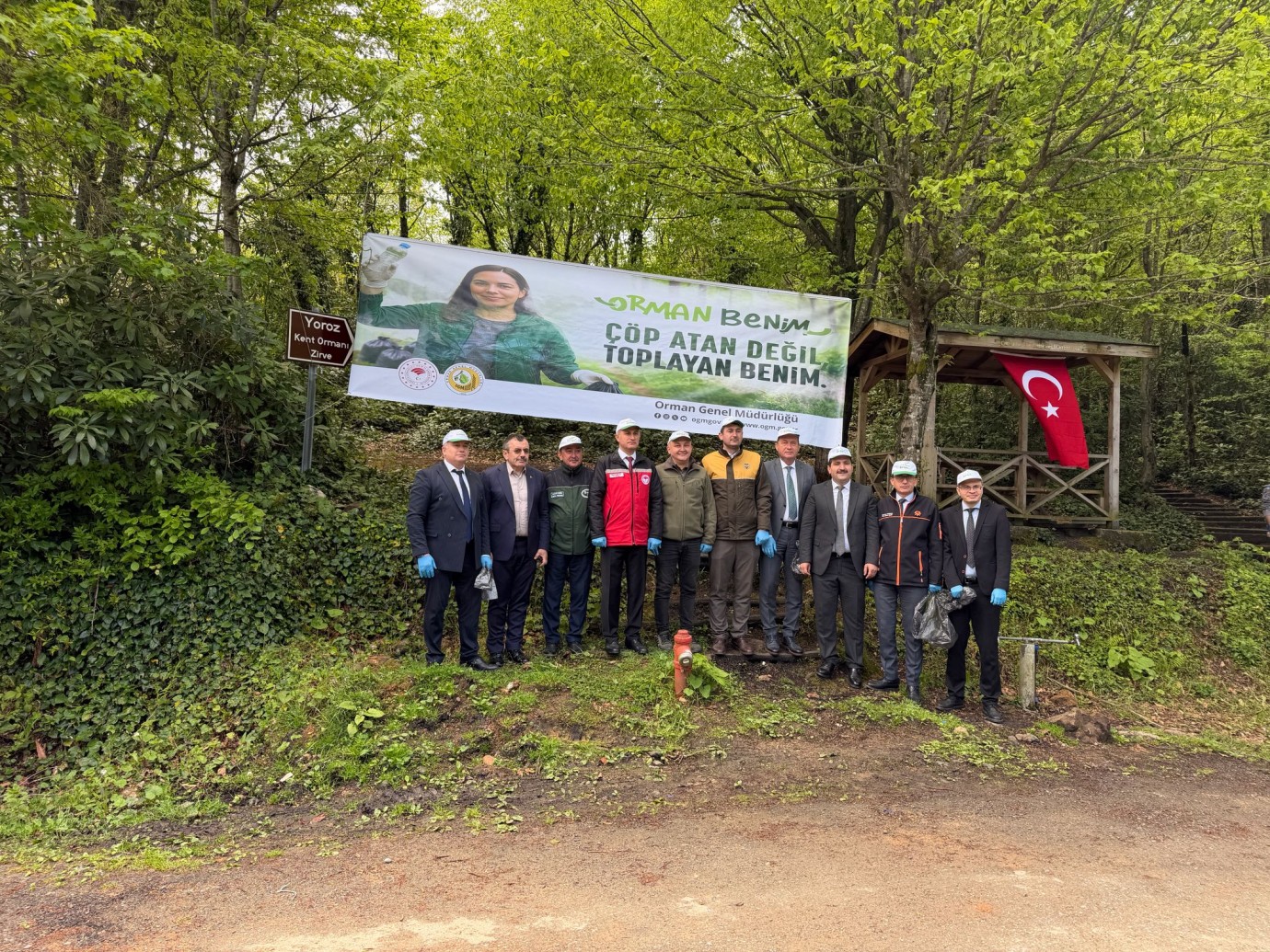 “Orman Benim” Etkinliğiyle Yoroz’da Yangın Farkındalığı Oluşturuldu