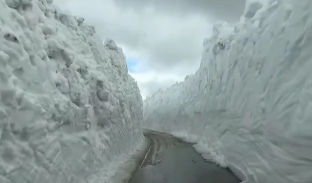Ordu’nun Zirvelerinde Kar Kalınlığı 7 Metreye Ulaştı