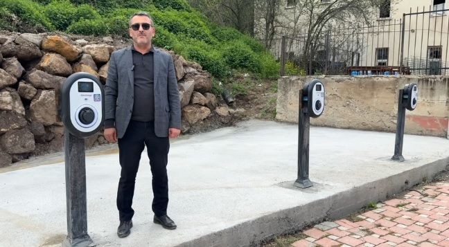 Mesudiye’ye Elektrikli Araç Şarj İstasyonu Müjdesi
