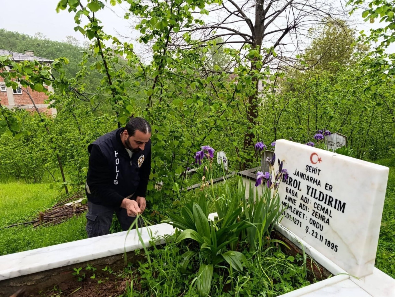 Gölköy’de Şehit Kabirleri Kurban Bayramı Öncesi Hazırlandı