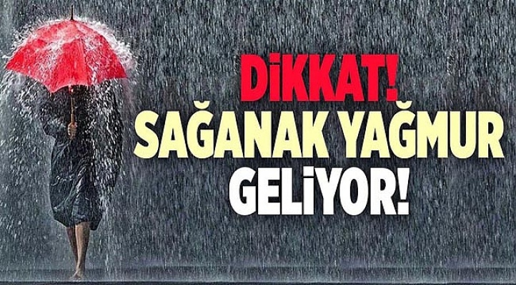 Meteoroloji Alarm Verdi! Ordu’da Kuvvetli Sağanak Bekleniyor