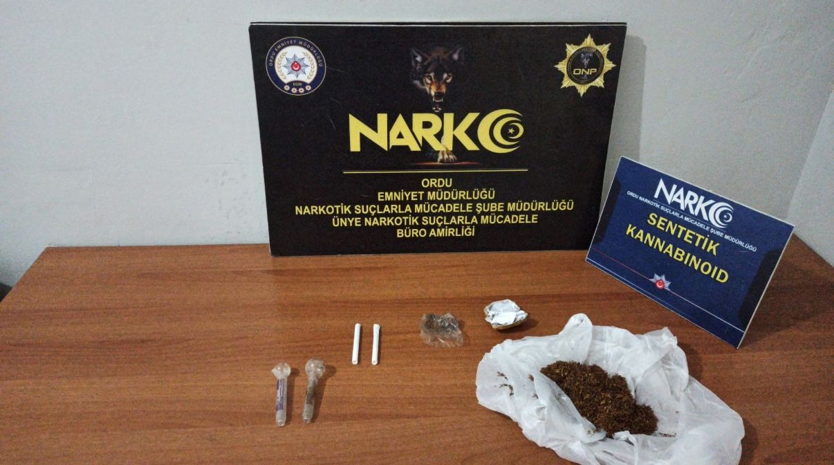 Ordu Narkotikten Uyuşturucu Operasyonu: Metamfetamin Ele Geçirildi
