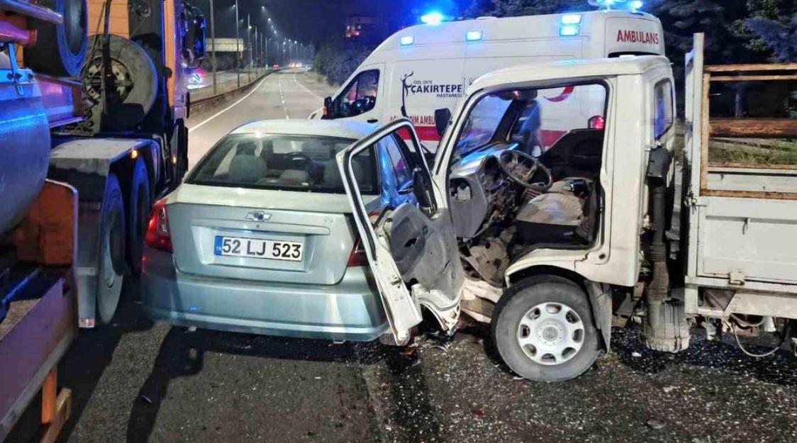 Ünye’de Feci Kaza: 1 Kişi Hayatını Kaybetti, 1 Kişi Yaralandı