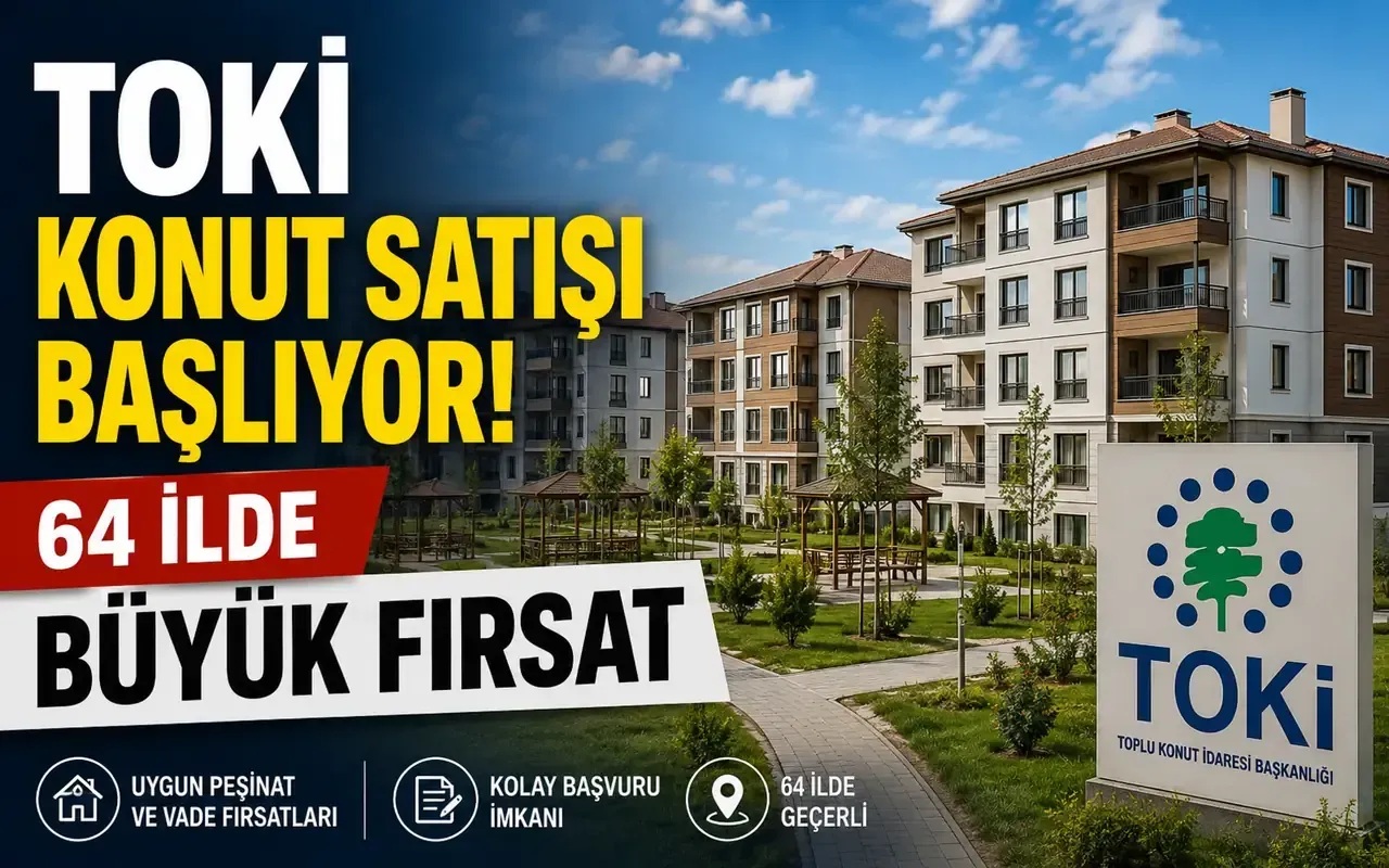 TOKİ’den 64 İlde Dev Konut Hamlesi: Ordu Listede Var Mı?