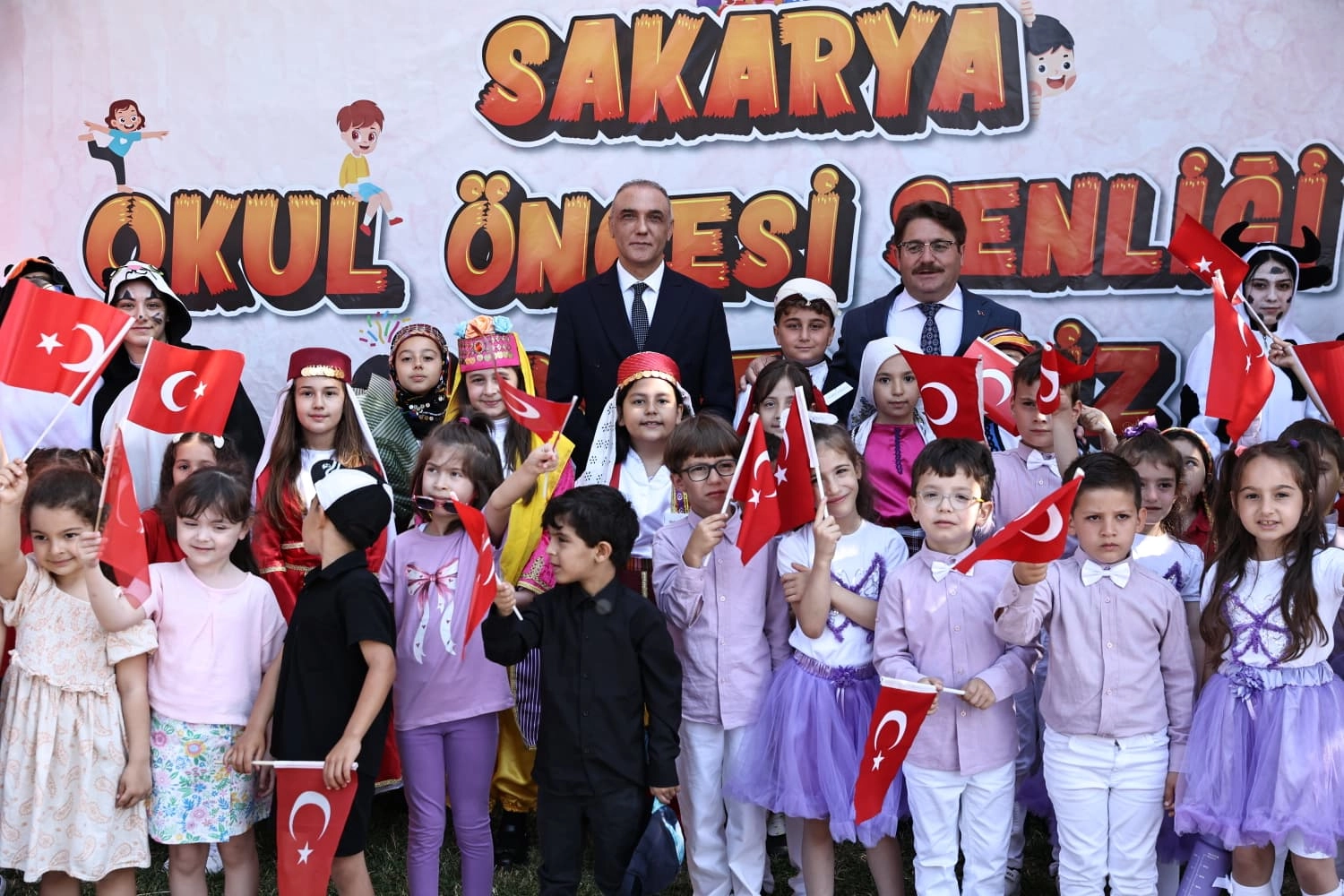 Sakarya’da Okul Öncesi Şenliği Yoğun Katılımla Gerçekleştirildi