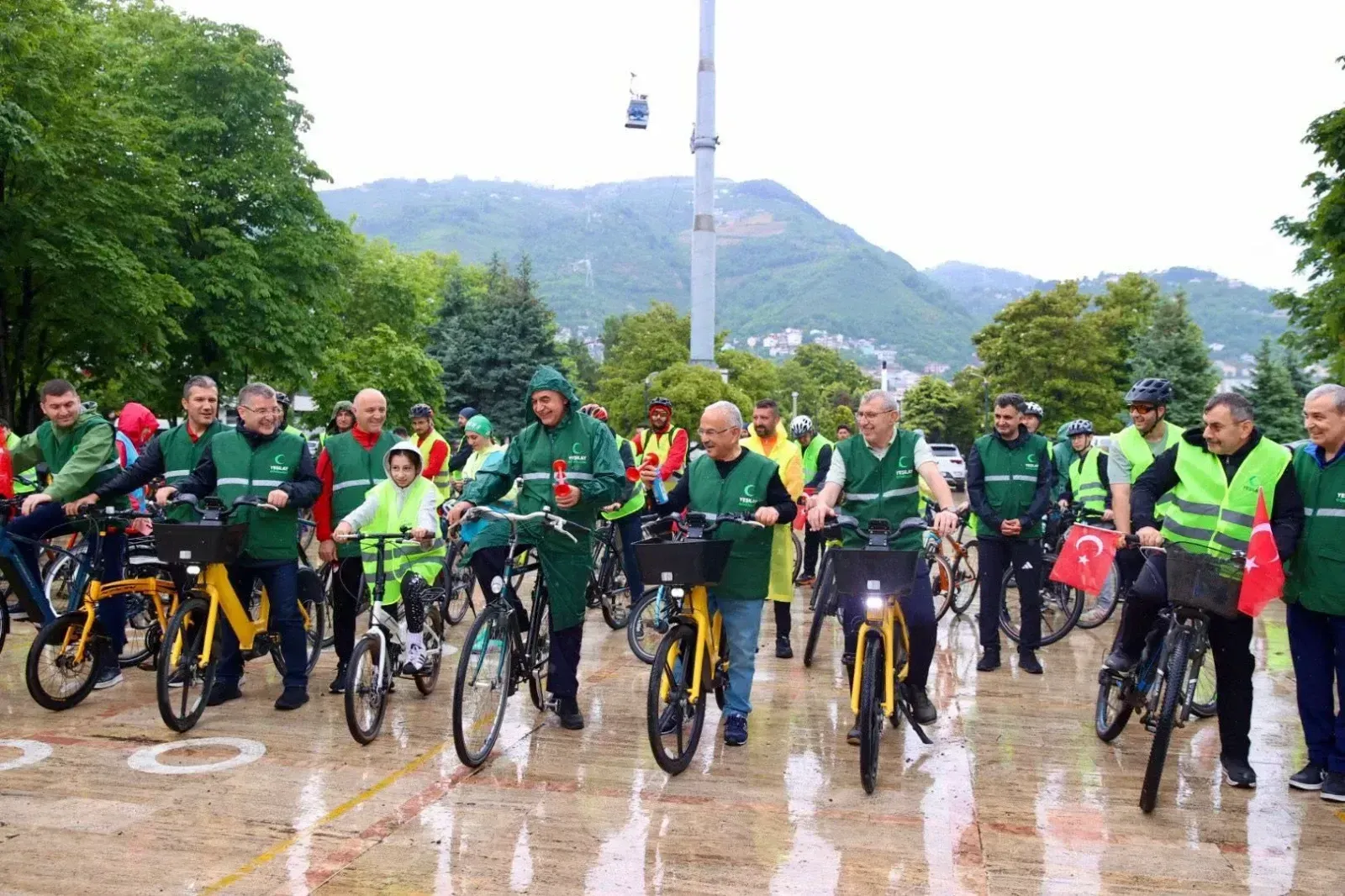 Ordu'da Sağlıklı Yaşam İçin Pedallar Çevrildi! Yüzlerce Kişi Bir Araya Geldi