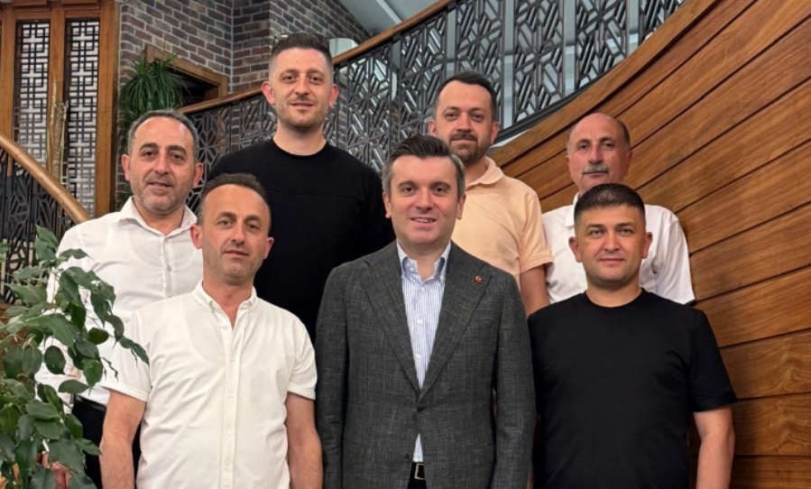 Yavuz Selim Kıran, Ünye Terziler ve Kuaförler Odası Heyetini Ağırladı