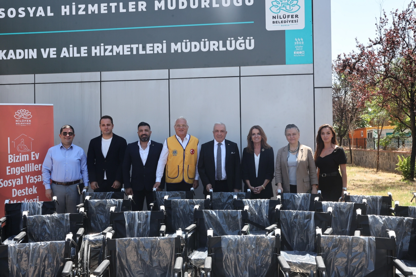 Nilüfer’de Engelli Bireyler İçin 60 Tekerlekli Sandalye Desteği