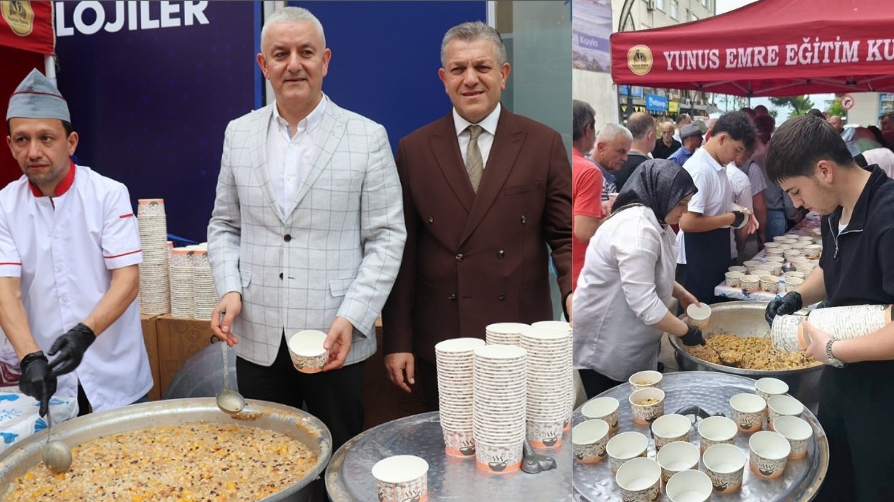 Yunus Emre Eğitim Kurumları'ndan 5 Bin Kişilik Aşure İkramı