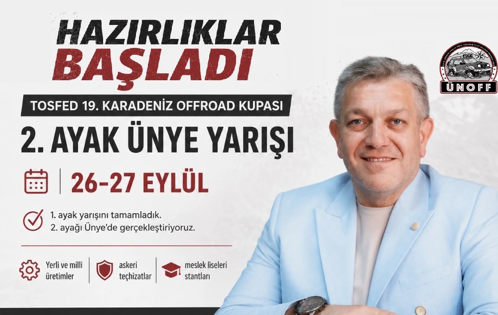 Argan: Ünye, Karadeniz Offroad Kupası'na Hazır