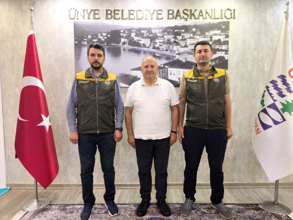 TMO Ordu Başmüdürü Yusuf Akay'dan Ünye Belediyesi'ne Ziyaret