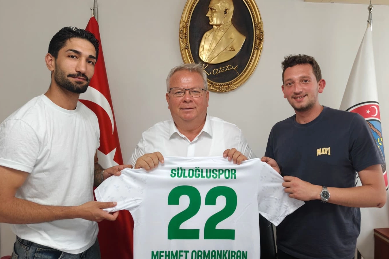 Süloğlu Spor’dan Başkan Ormankıran’a Teşekkür Ziyareti