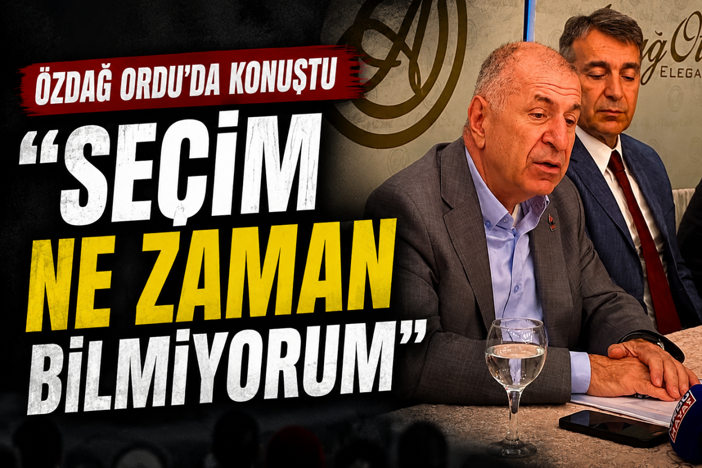 Ümit Özdağ Ordu'da Gündemi Değerlendirdi: Seçim, Ekonomi ve Güvenlik Mesajları Verdi