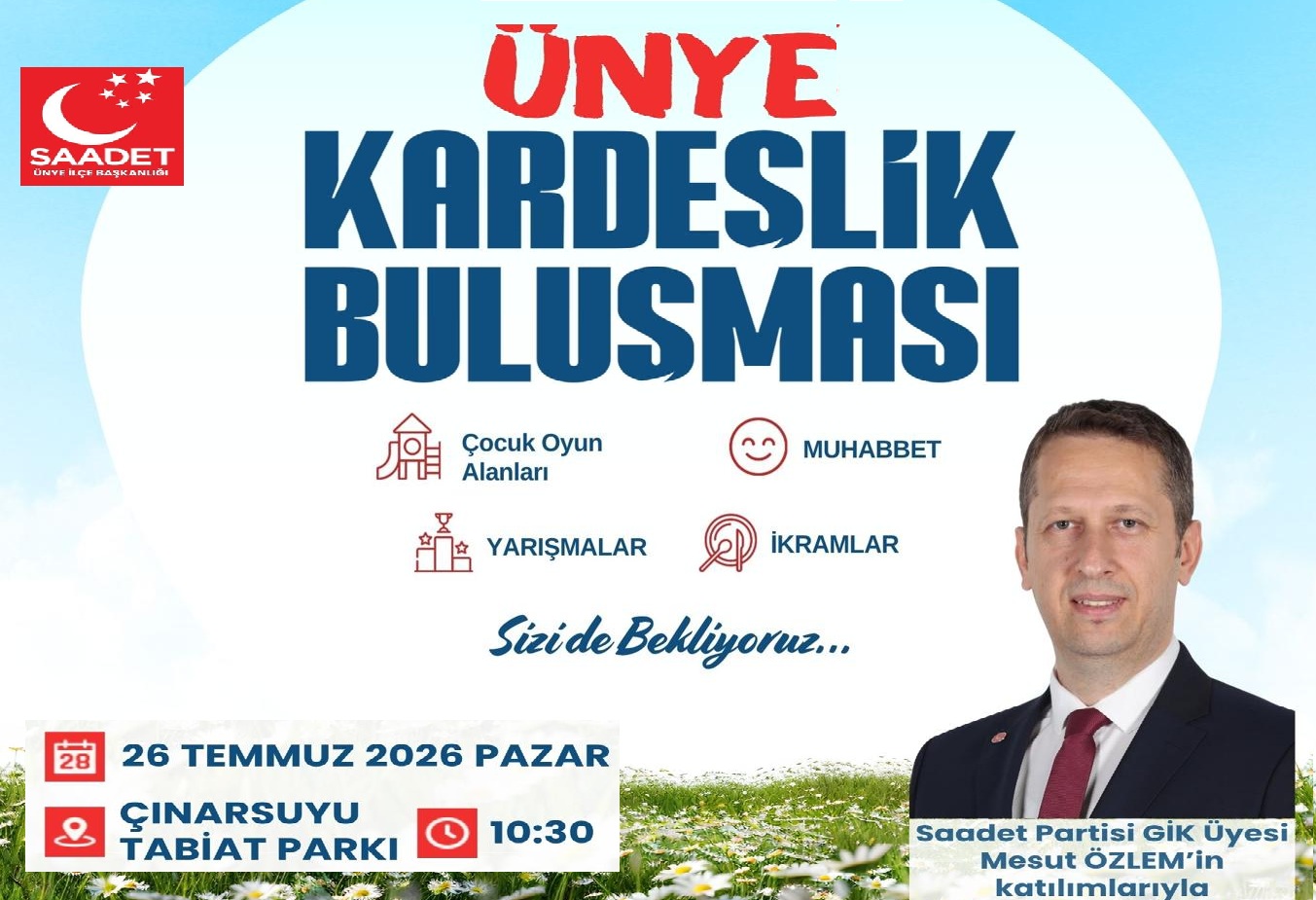 Saadet Partisi'nden Ünye'de 