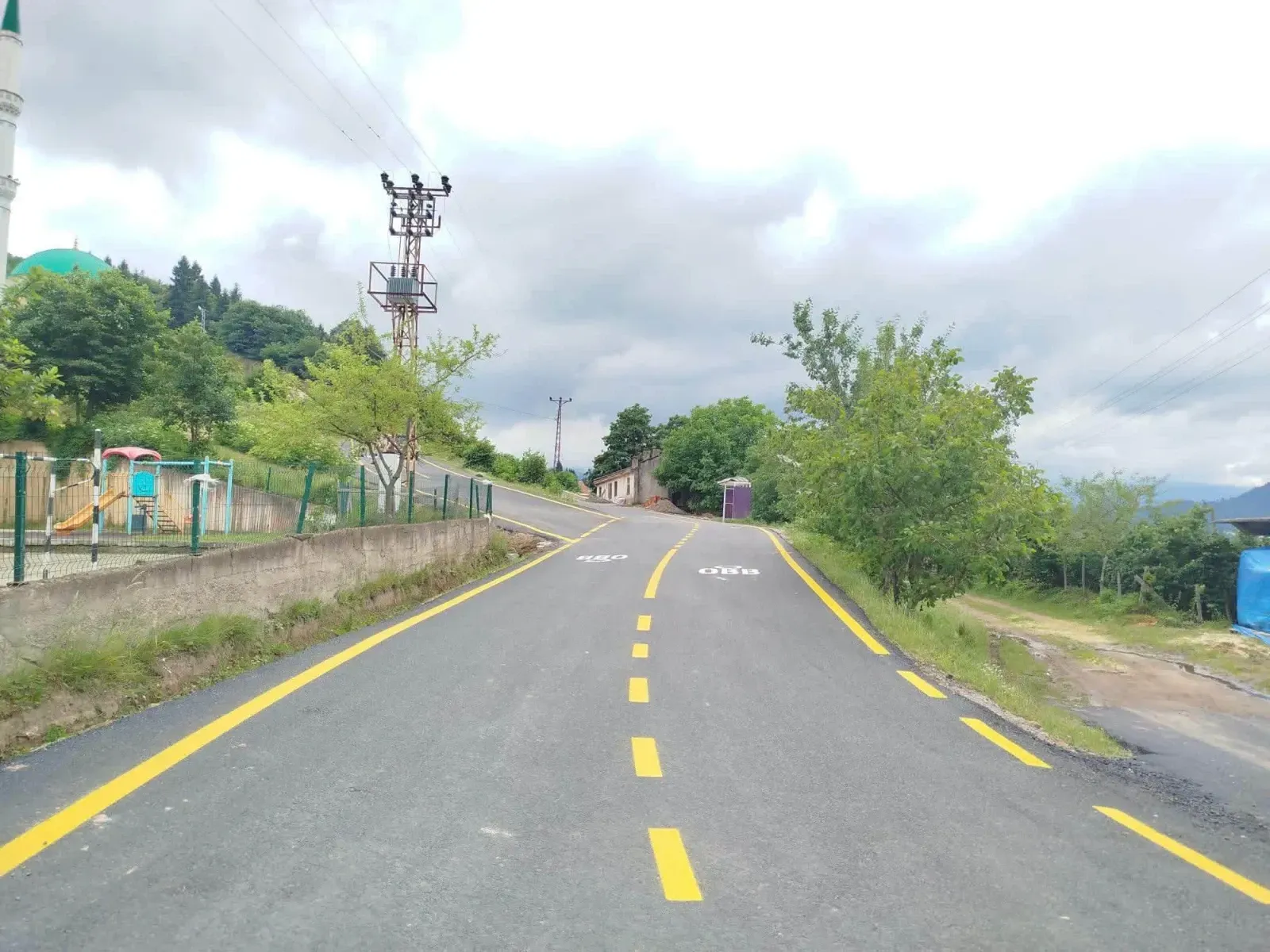 Ulubey’de Yıllardır Beklenen Yol Asfalta Kavuştu