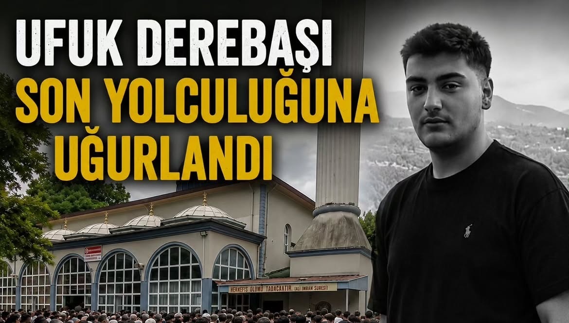 Motosiklet Kazasında Hayatını Kaybeden Ufuk Derebaşı Toprağa Verildi