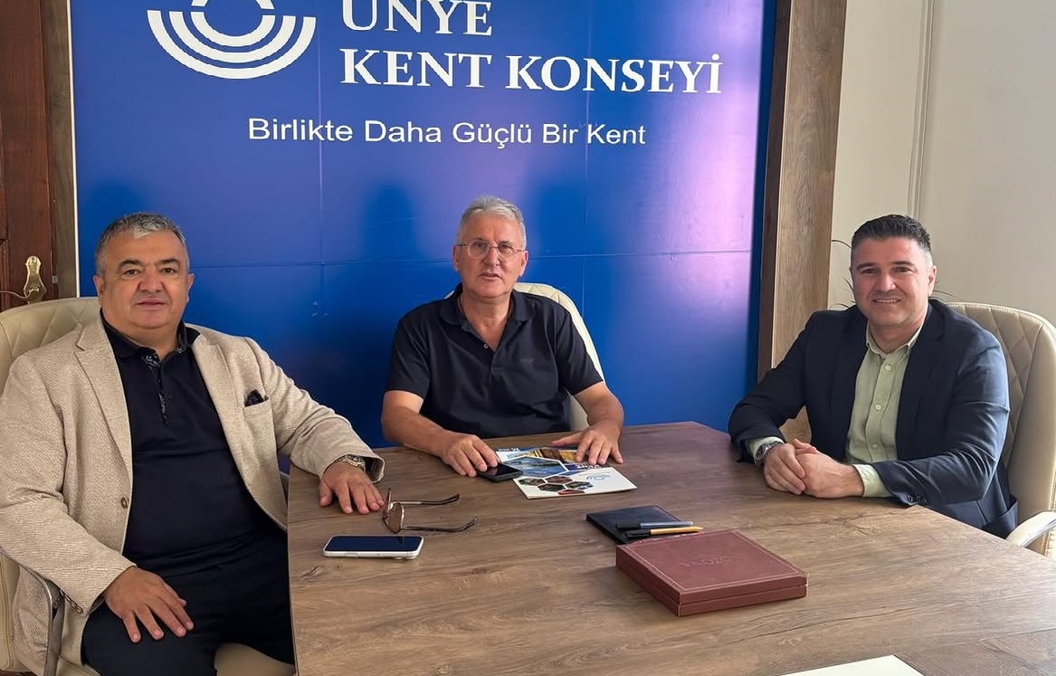 Ünye’de Ortak Çalışma Mesajı: Ticaret Borsası ile Kent Konseyi Bir Araya Geldi