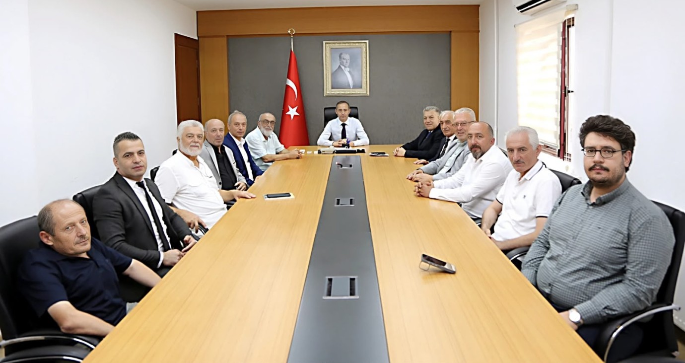 ÜSTP'den Kaymakam Kemal Yıldız'a Hayırlı Olsun Ziyareti