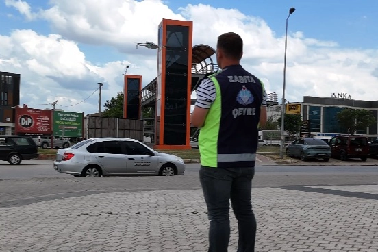 Bursa İnegöl'de çevre zabıtasından drone destekli sıkı denetim