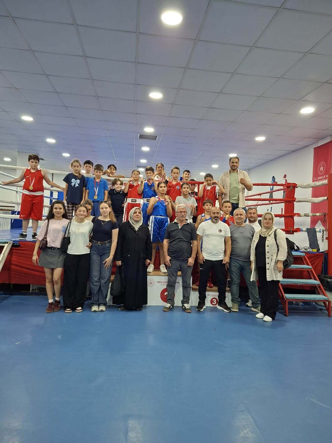 Ordu'da Minik Yumruklar Ringe Çıktı: İl Birinciliği Nefes Kesti