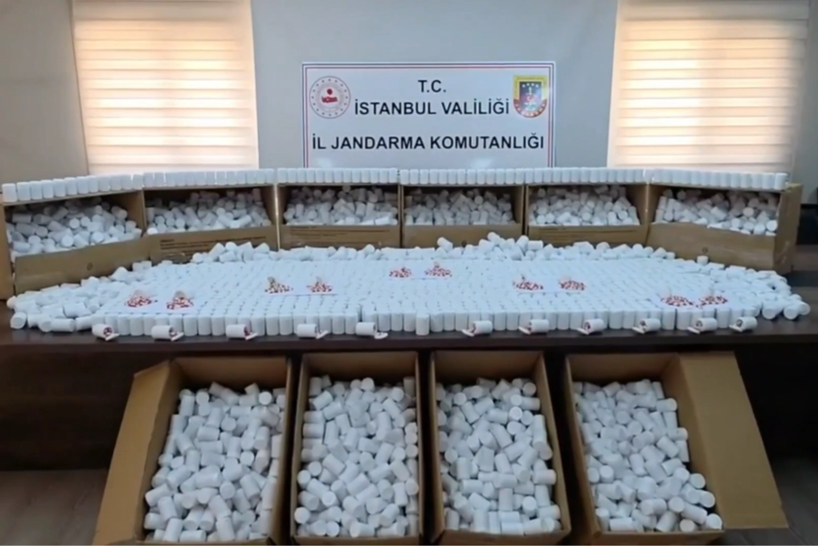 İstanbul'da 257 bin 850 uyuşturucu hap ele geçirildi