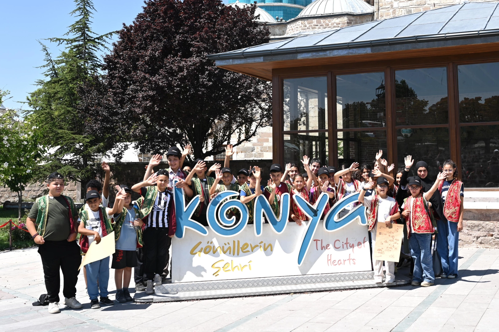 Konya’da gençler yaz okulunda şehri keşfetti