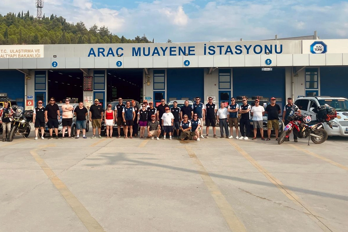 Anadolu Dostluk Rallisi'nde ilk yarı tamamlandı