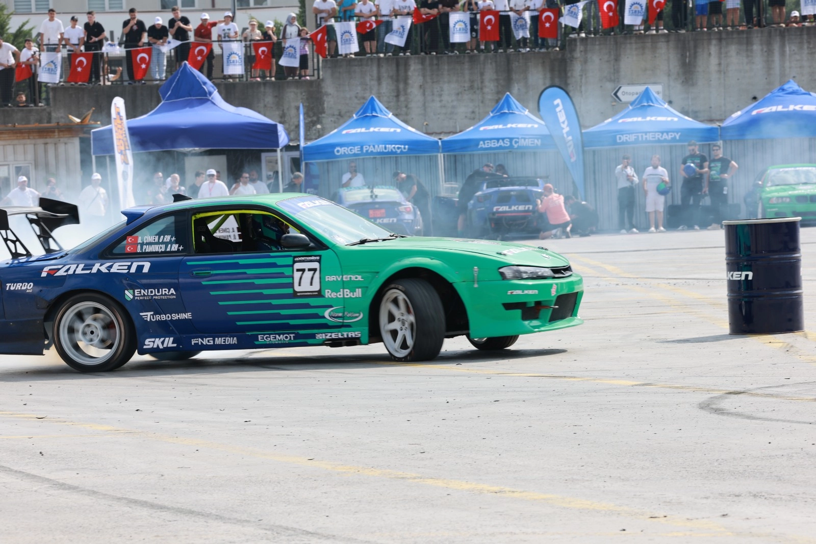 Kocaeli Gebze’de drift heyecanı