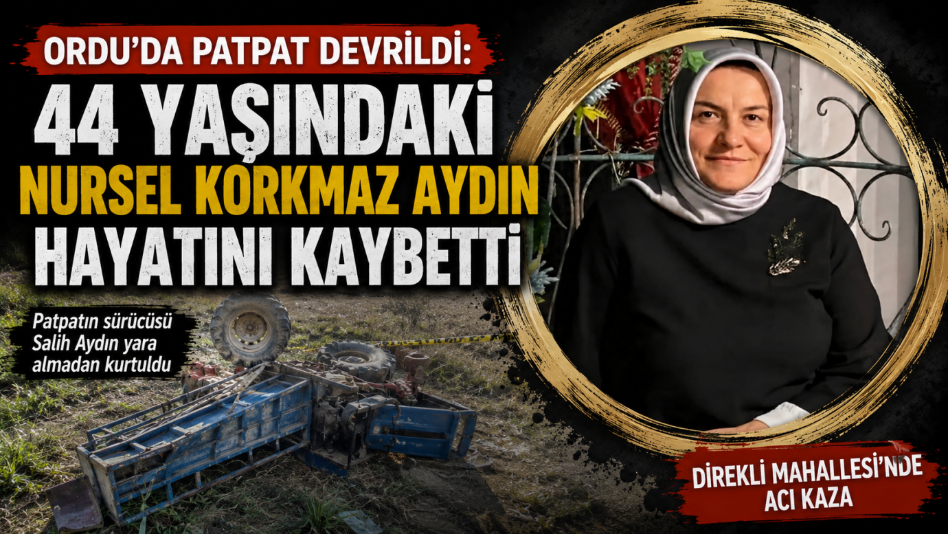 Gölköy’de Patpat Kazası: 44 Yaşındaki Kadın Hayatını Kaybetti