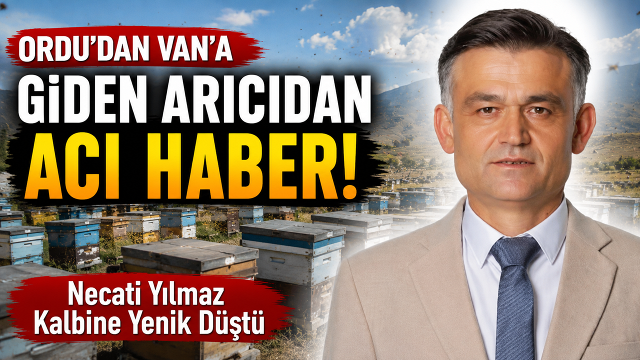 Ordu’dan Van’a Arıcılık İçin Gitmişti, Acı Haber Geldi